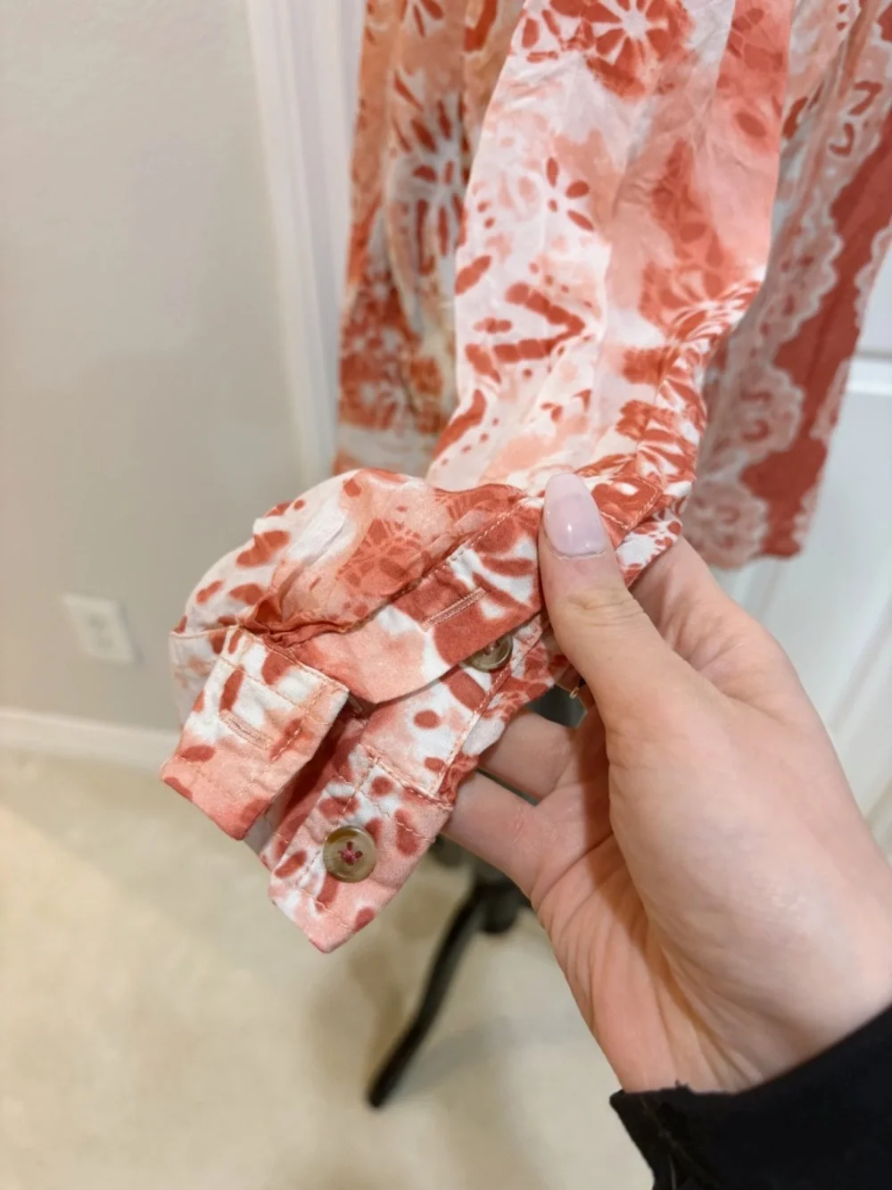Pilcro Anthropologie Romy Relaxed Buttondown Medium - Picture 5 of 9